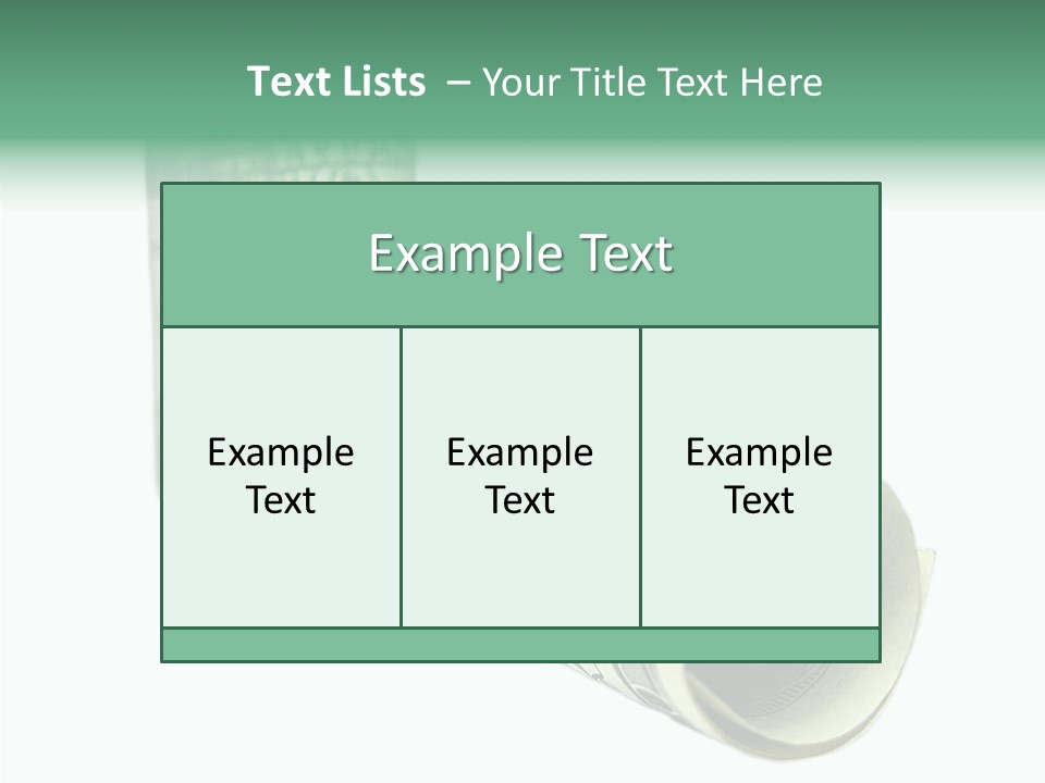 Currency Price Pen PowerPoint Template