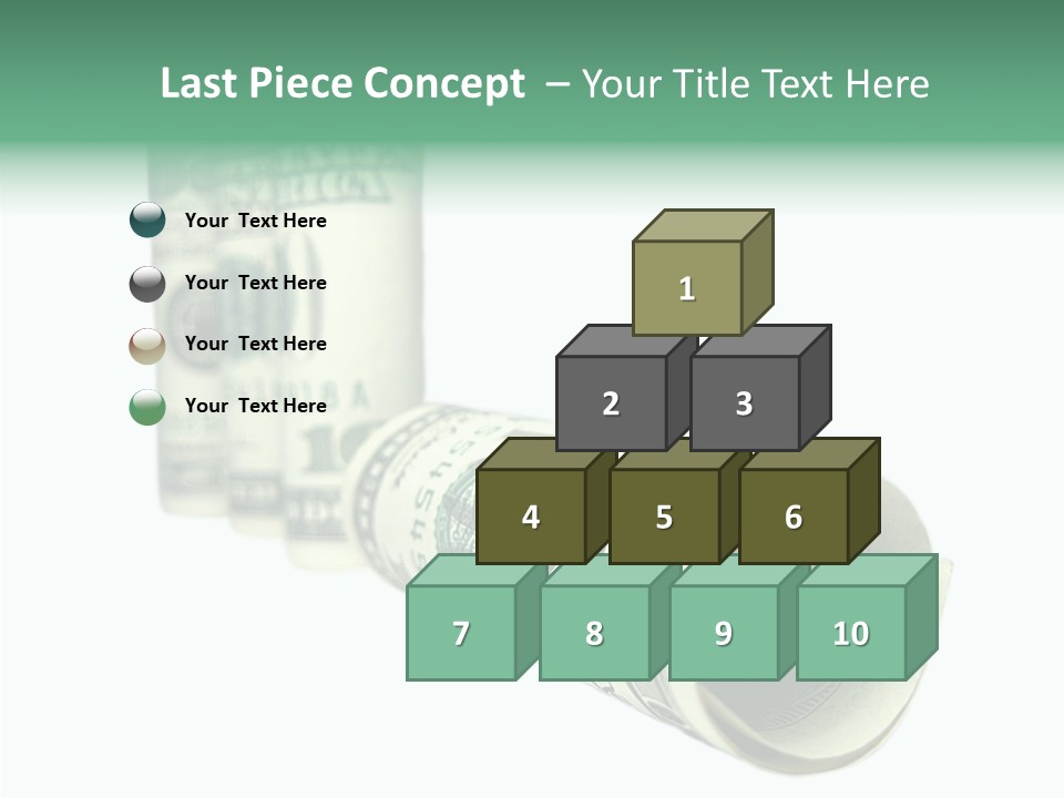 Currency Price Pen PowerPoint Template
