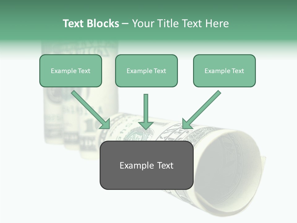 Currency Price Pen PowerPoint Template