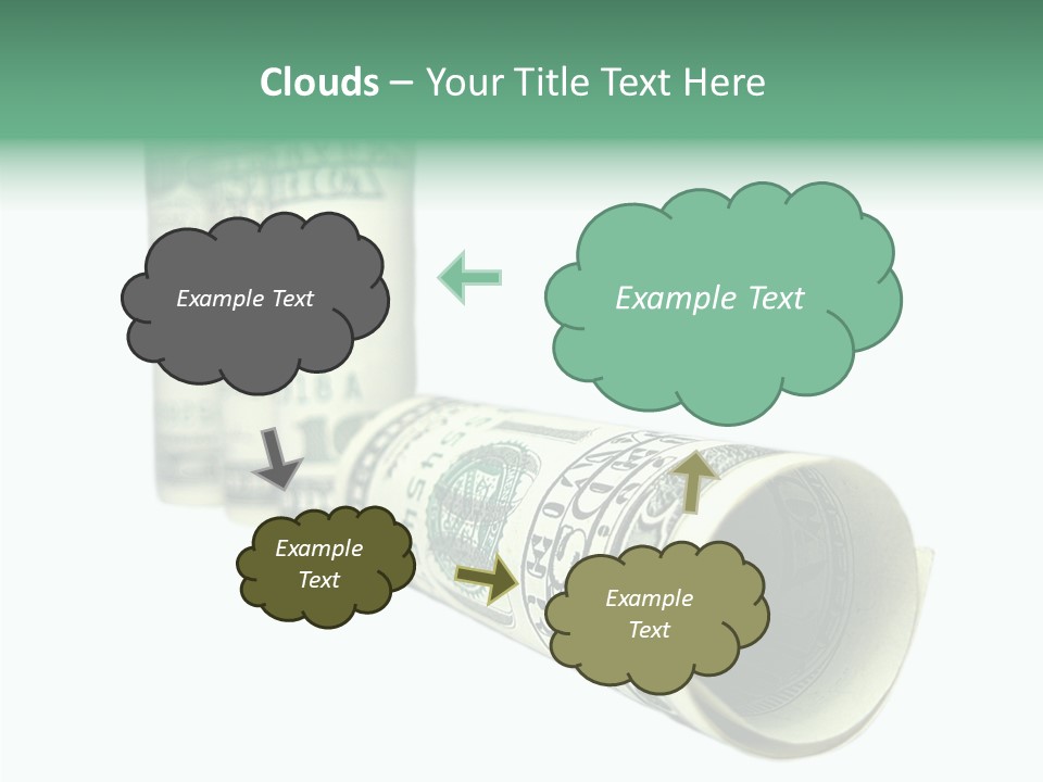 Currency Price Pen PowerPoint Template