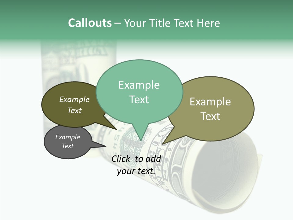 Currency Price Pen PowerPoint Template