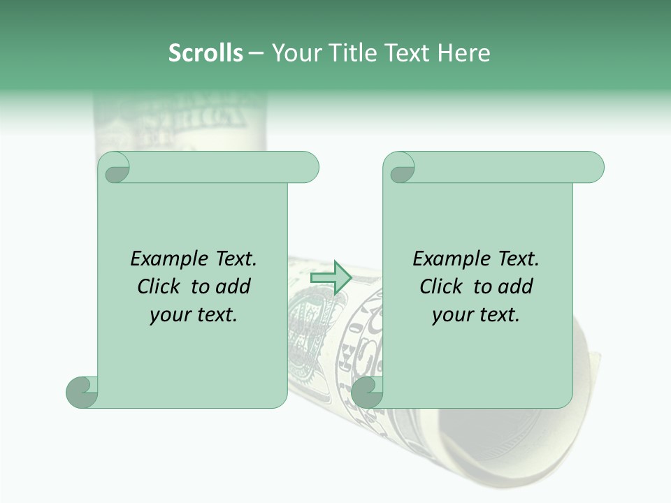 Currency Price Pen PowerPoint Template