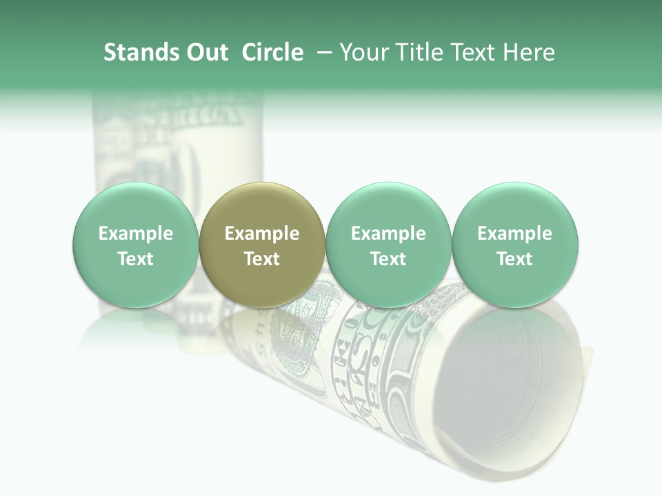 Currency Price Pen PowerPoint Template