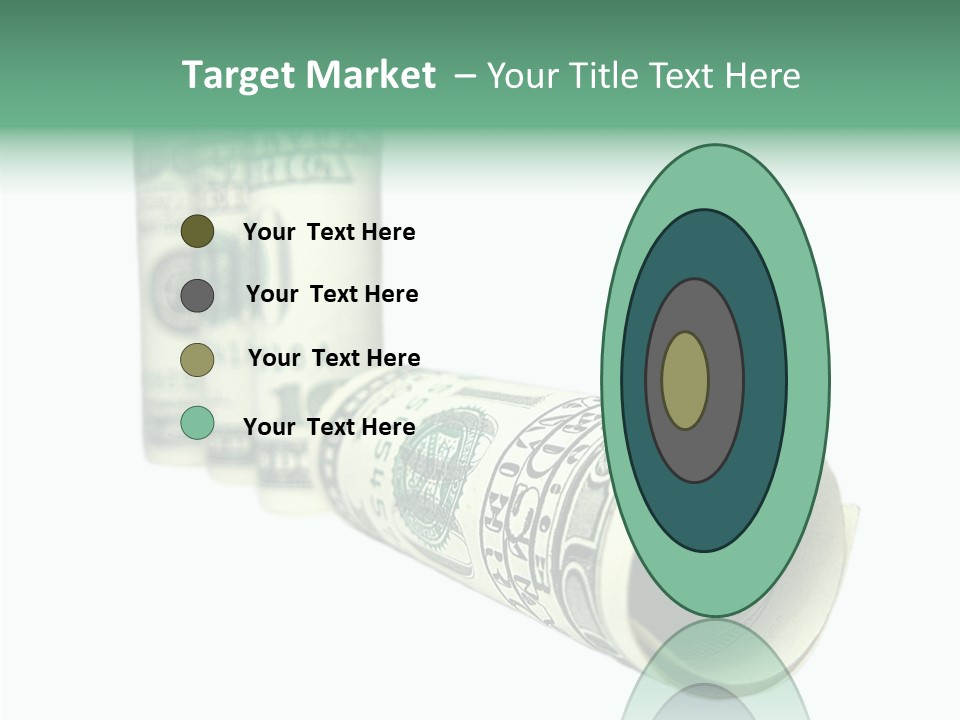 Currency Price Pen PowerPoint Template