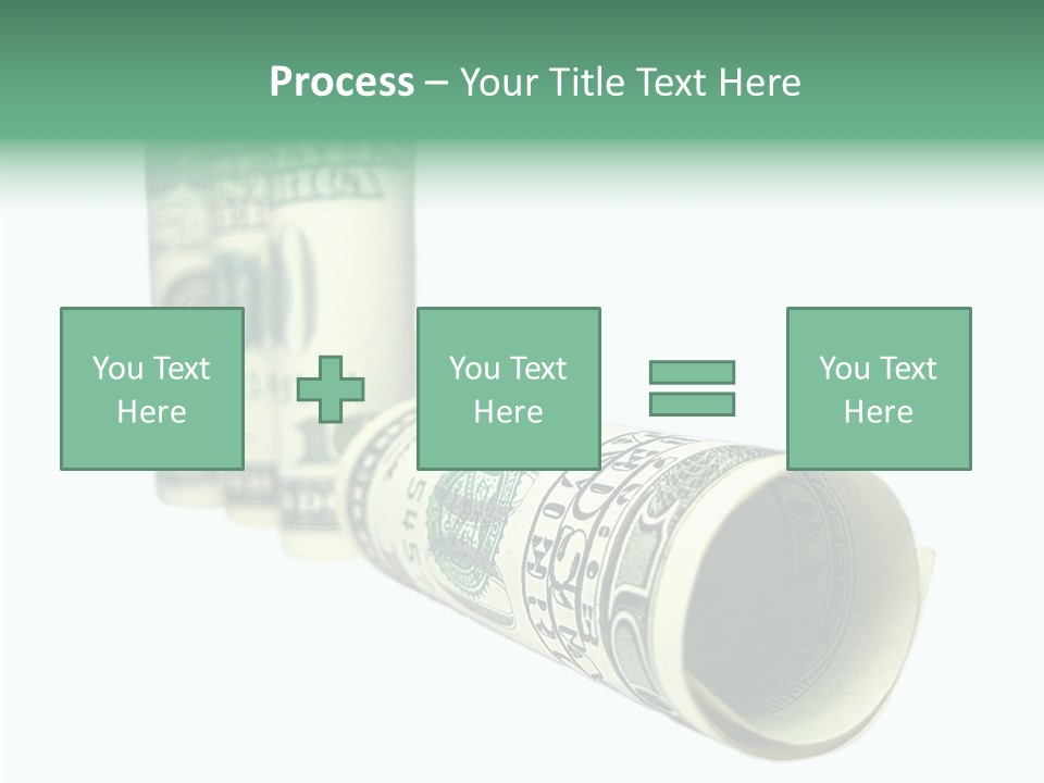 Currency Price Pen PowerPoint Template