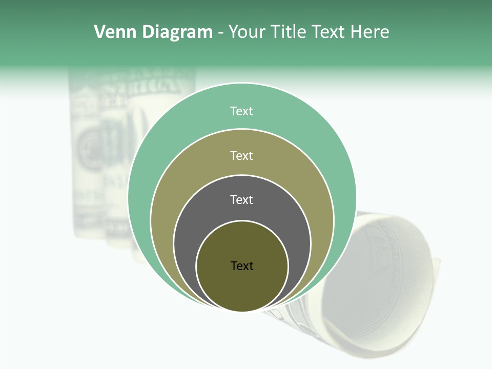 Currency Price Pen PowerPoint Template