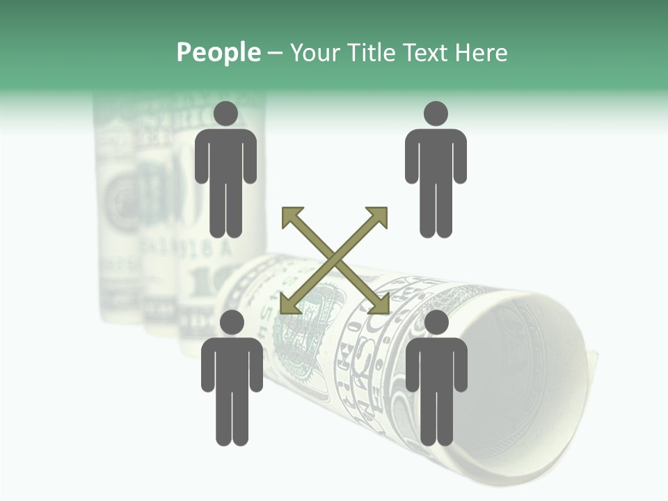 Currency Price Pen PowerPoint Template