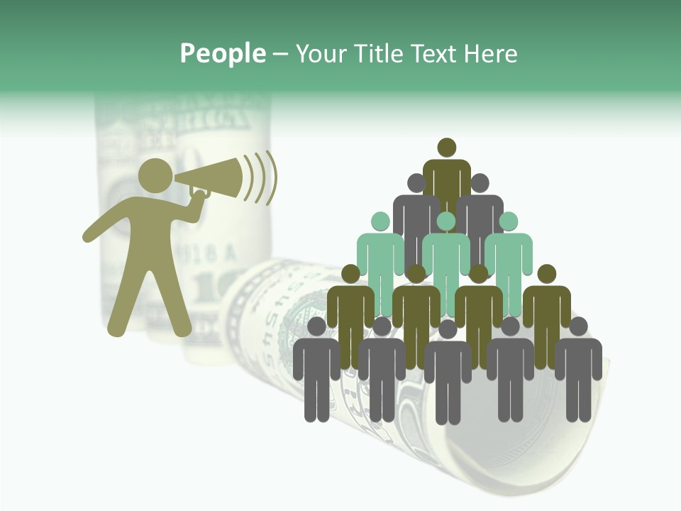 Currency Price Pen PowerPoint Template