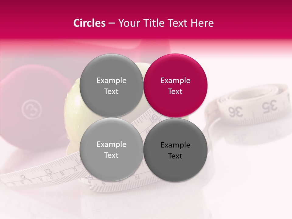 Toning Working Out Exercise PowerPoint Template