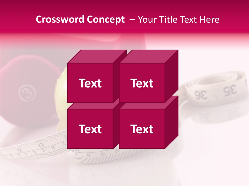 Toning Working Out Exercise PowerPoint Template