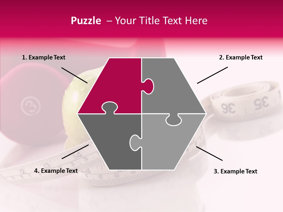 Toning Working Out Exercise PowerPoint Template