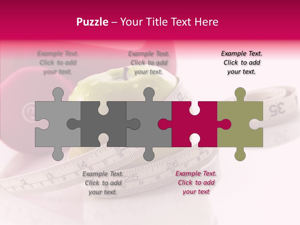 Toning Working Out Exercise PowerPoint Template