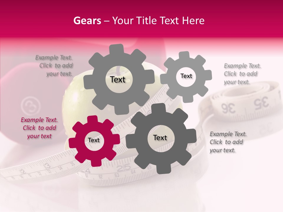 Toning Working Out Exercise PowerPoint Template