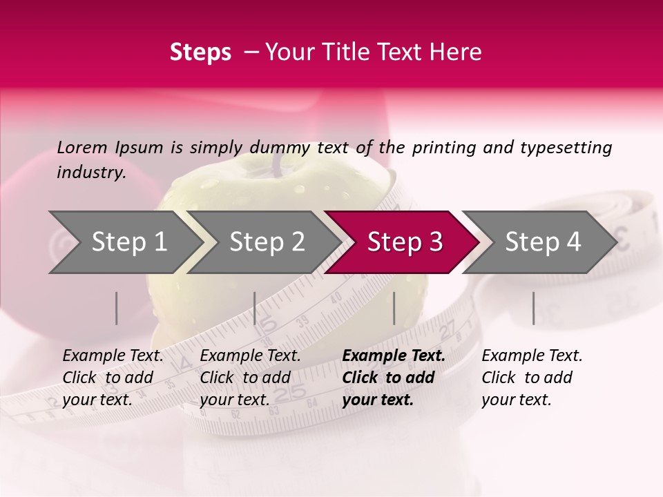 Toning Working Out Exercise PowerPoint Template