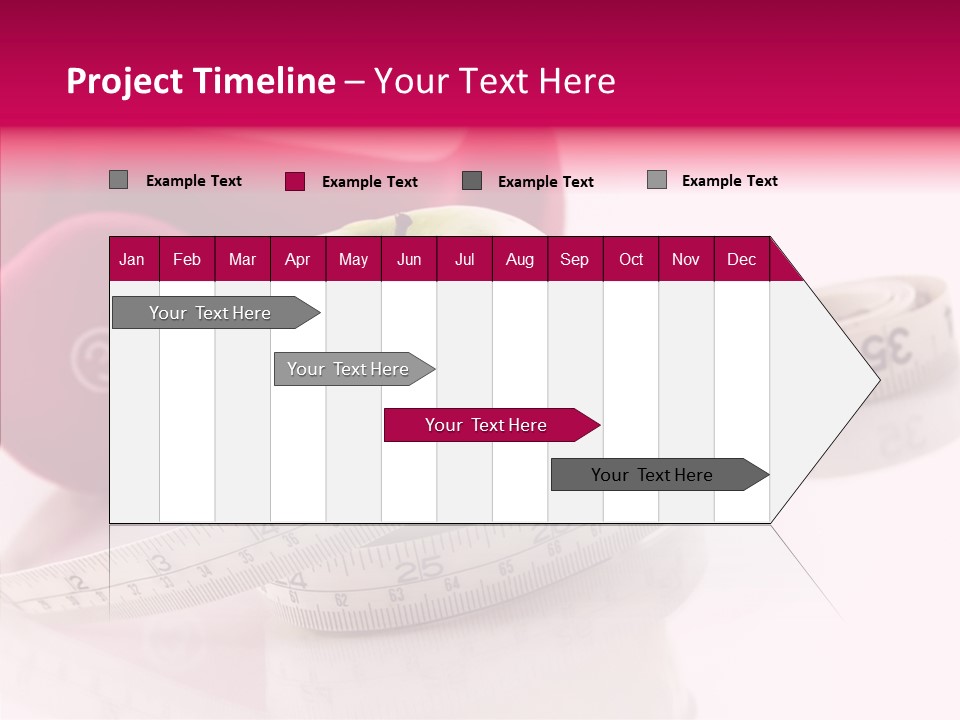 Toning Working Out Exercise PowerPoint Template