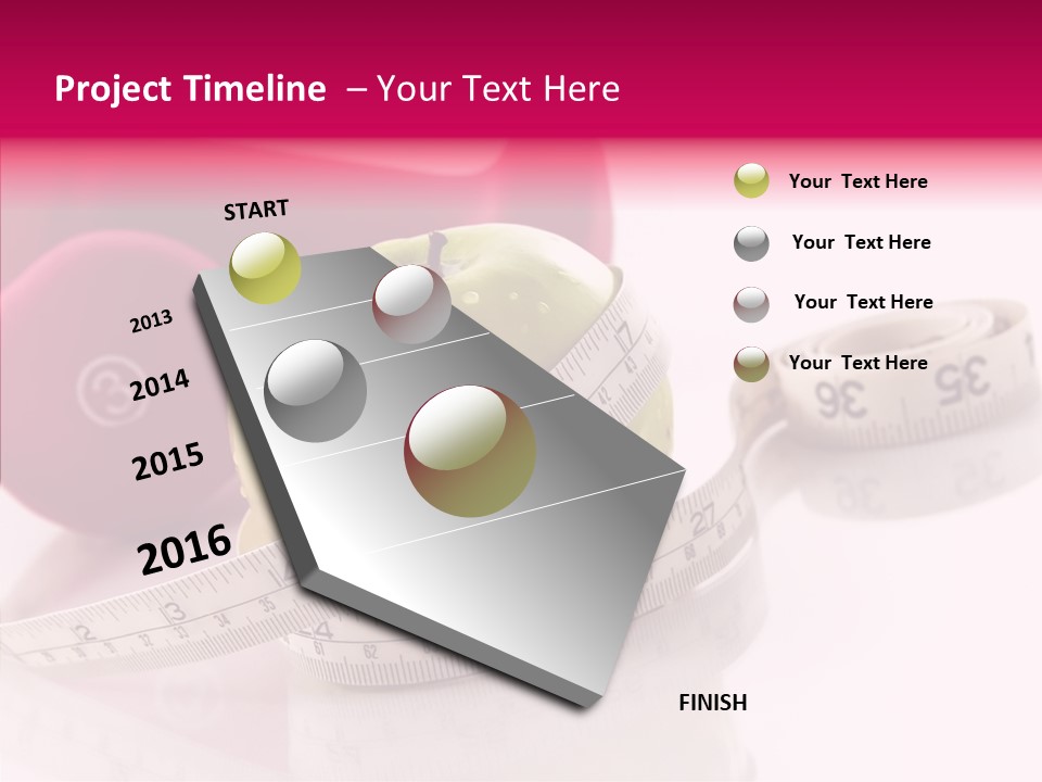 Toning Working Out Exercise PowerPoint Template