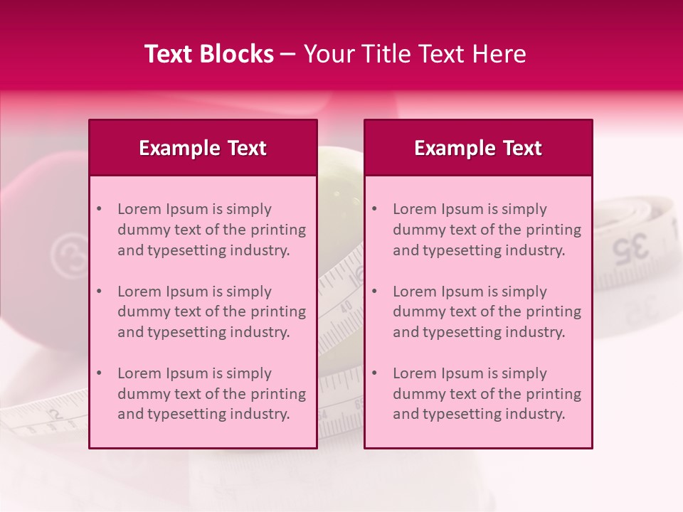 Toning Working Out Exercise PowerPoint Template