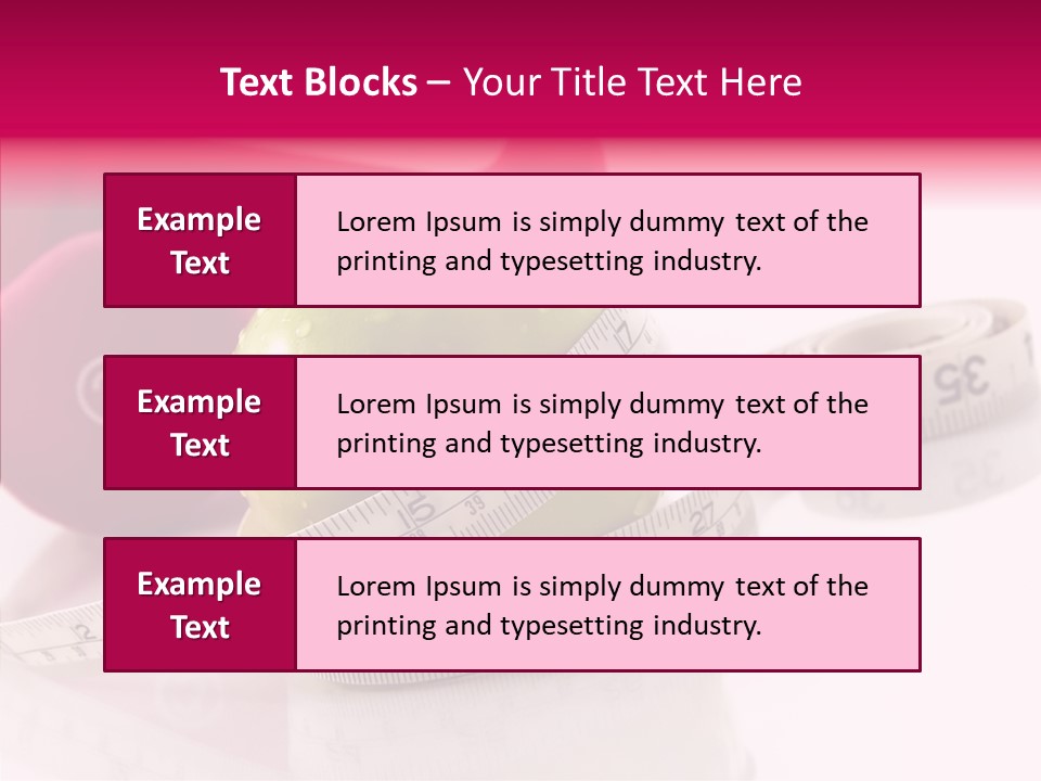 Toning Working Out Exercise PowerPoint Template