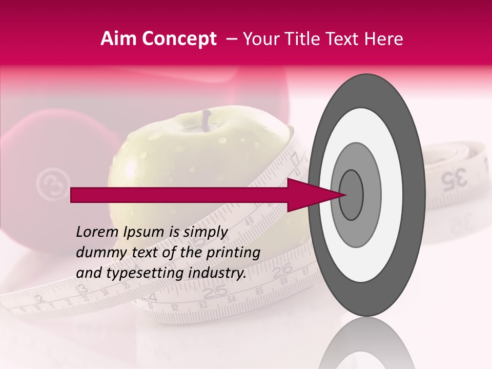 Toning Working Out Exercise PowerPoint Template