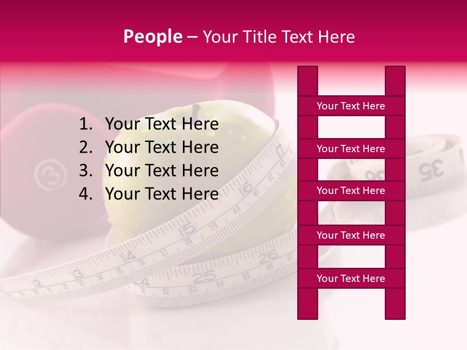 Toning Working Out Exercise PowerPoint Template