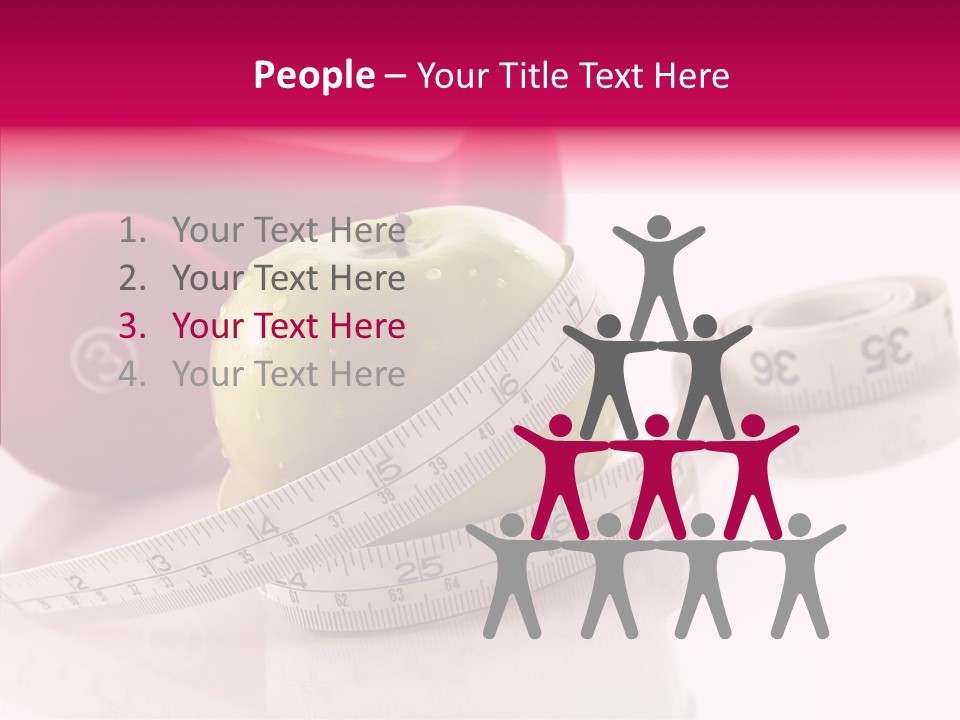 Toning Working Out Exercise PowerPoint Template