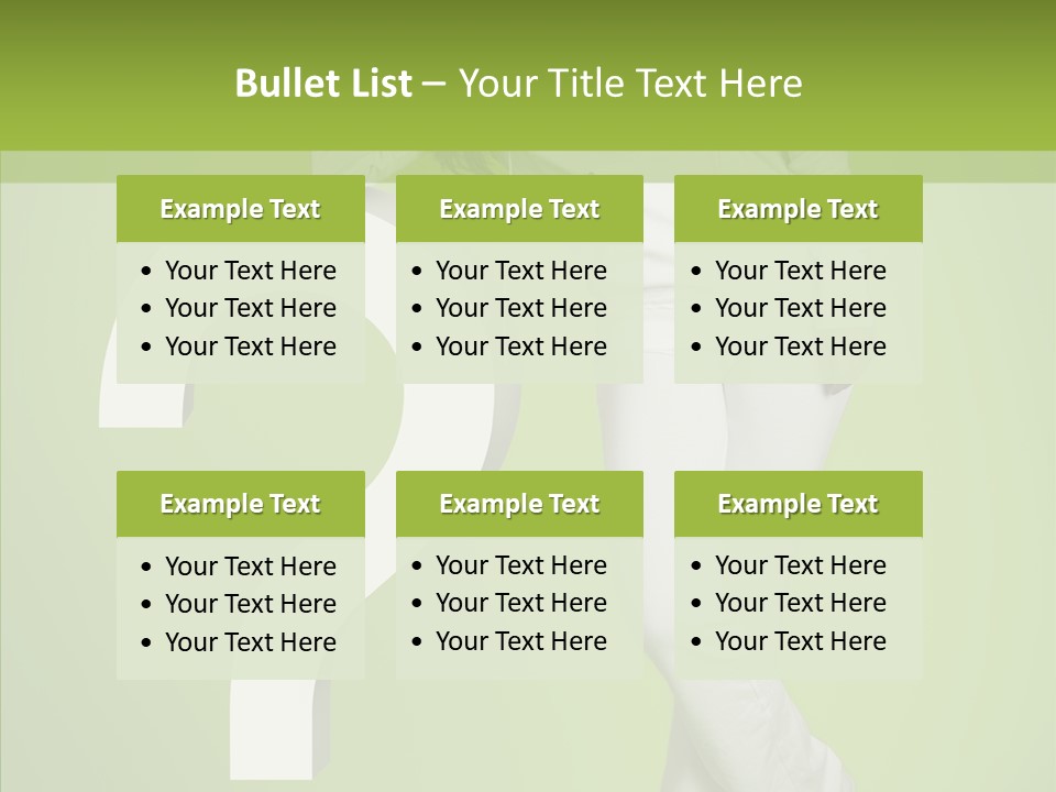 Beautiful Query Support PowerPoint Template
