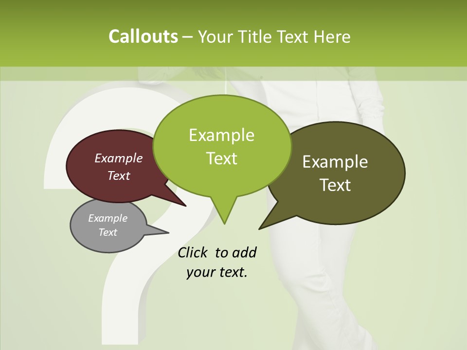 Beautiful Query Support PowerPoint Template