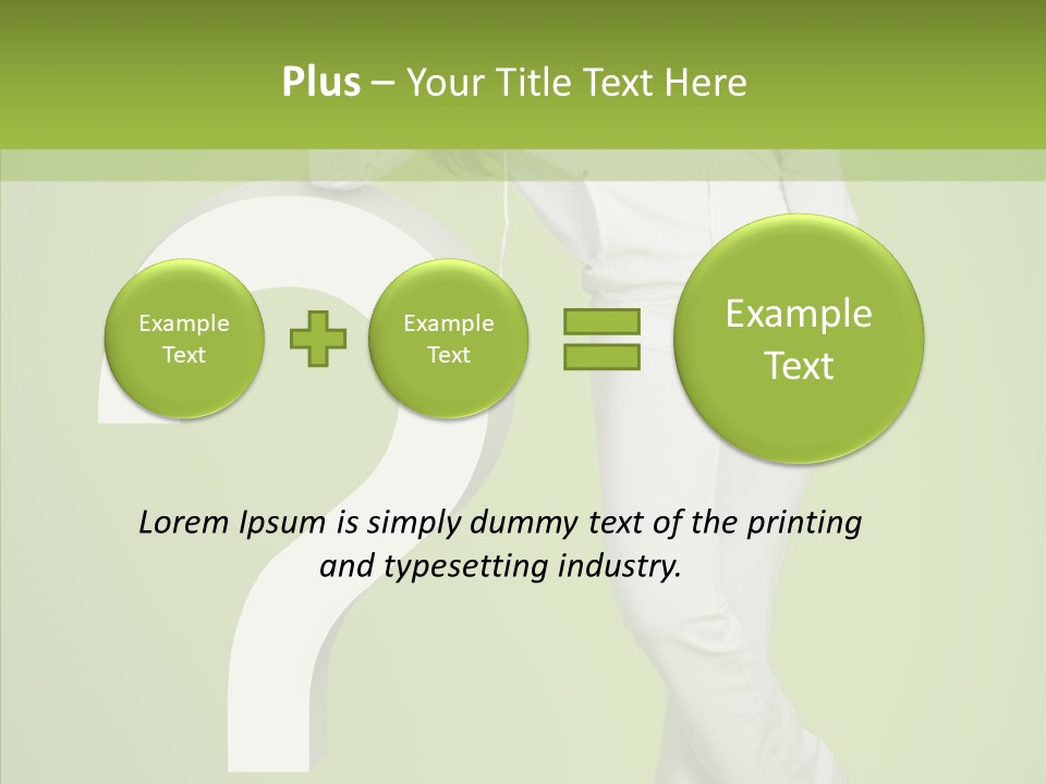 Beautiful Query Support PowerPoint Template