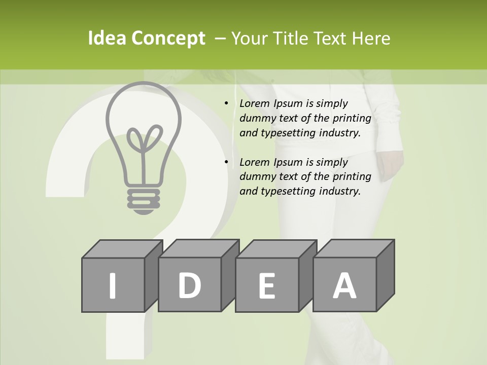 Beautiful Query Support PowerPoint Template