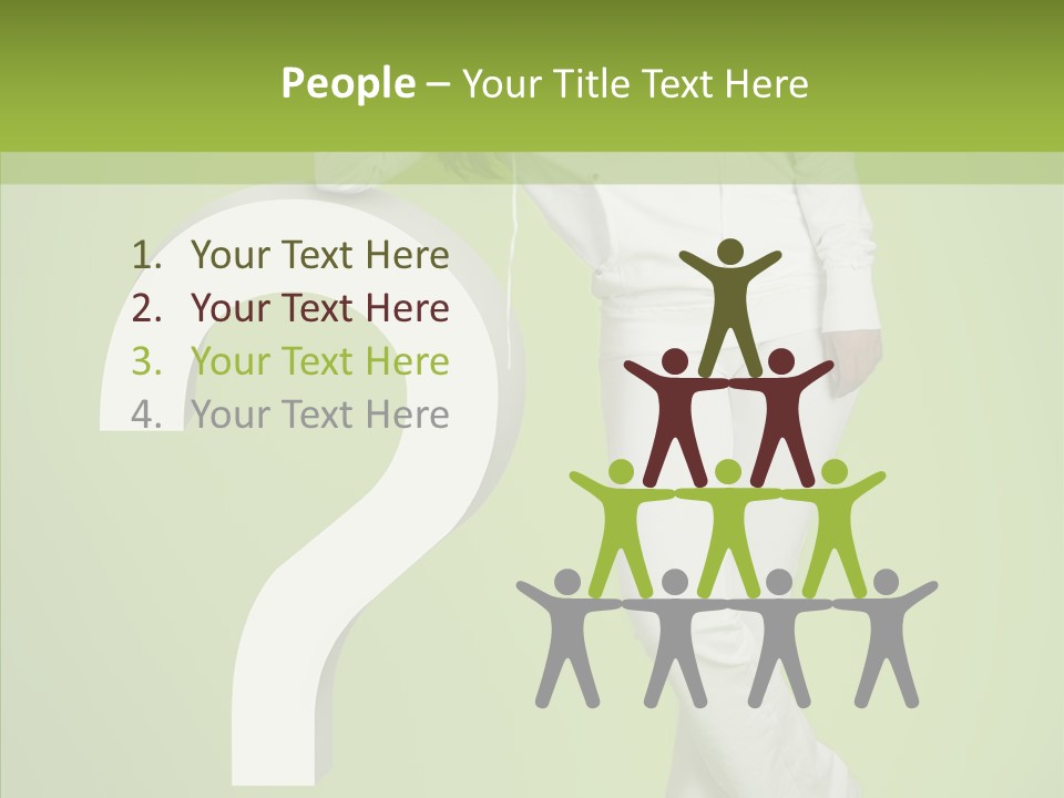 Beautiful Query Support PowerPoint Template