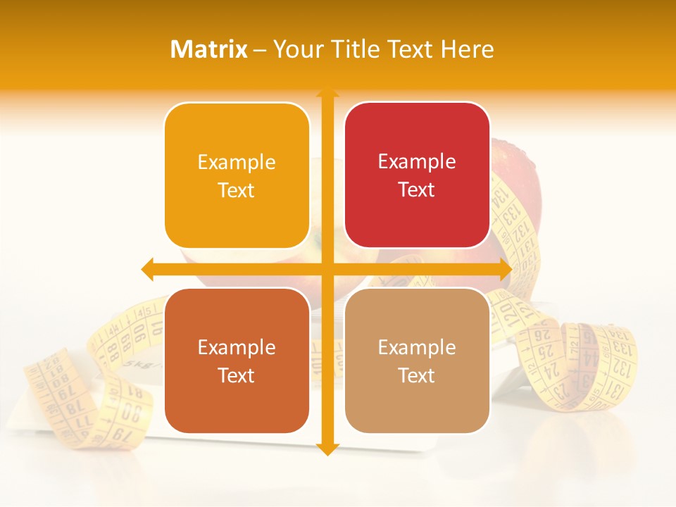 Diet Lens Measure PowerPoint Template