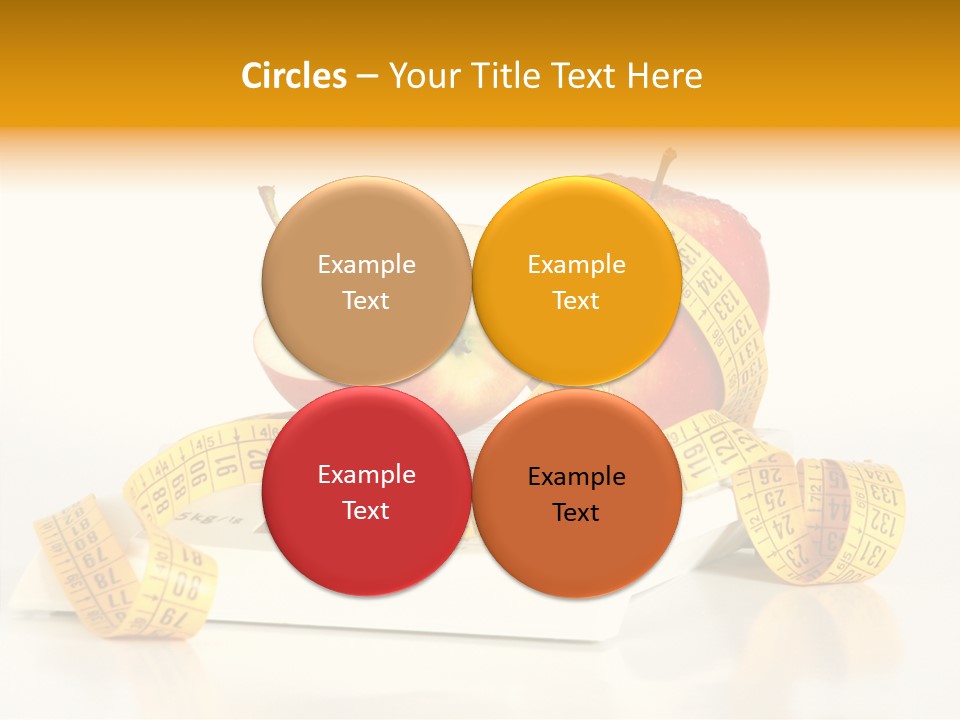 Diet Lens Measure PowerPoint Template