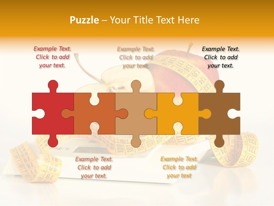 Diet Lens Measure PowerPoint Template