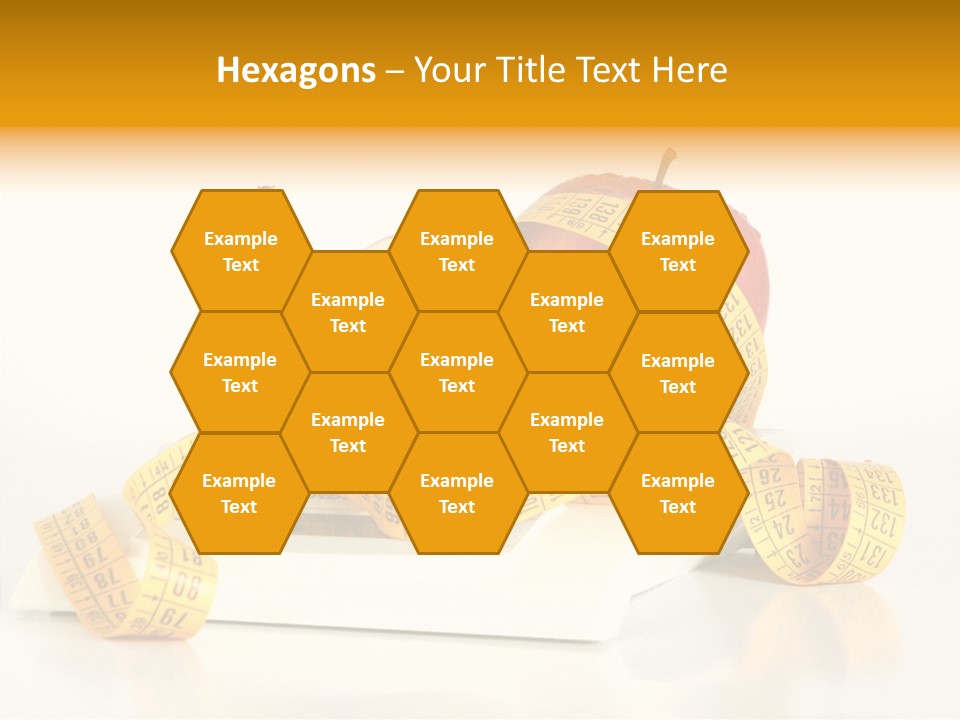 Diet Lens Measure PowerPoint Template