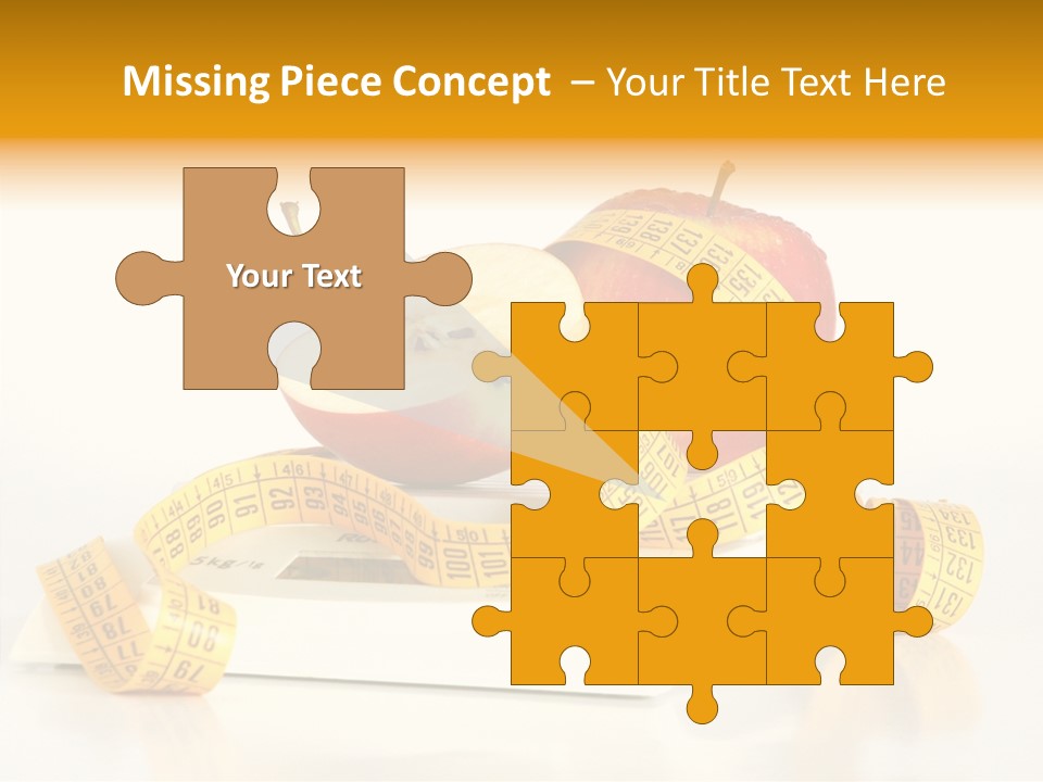 Diet Lens Measure PowerPoint Template