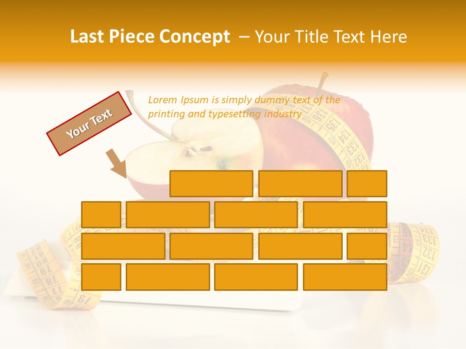 Diet Lens Measure PowerPoint Template