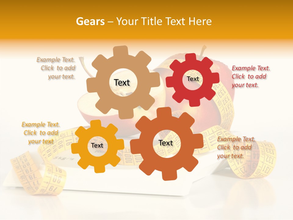 Diet Lens Measure PowerPoint Template