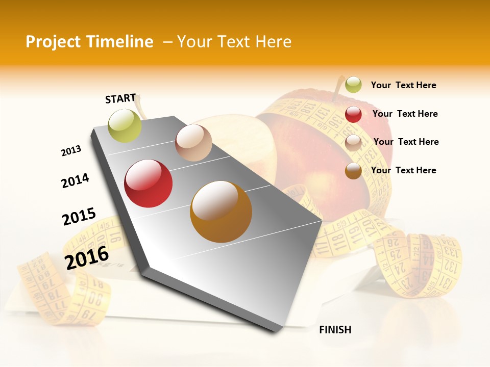 Diet Lens Measure PowerPoint Template