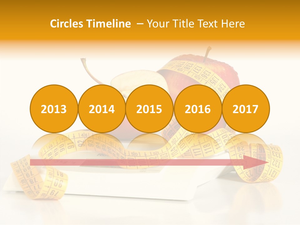 Diet Lens Measure PowerPoint Template