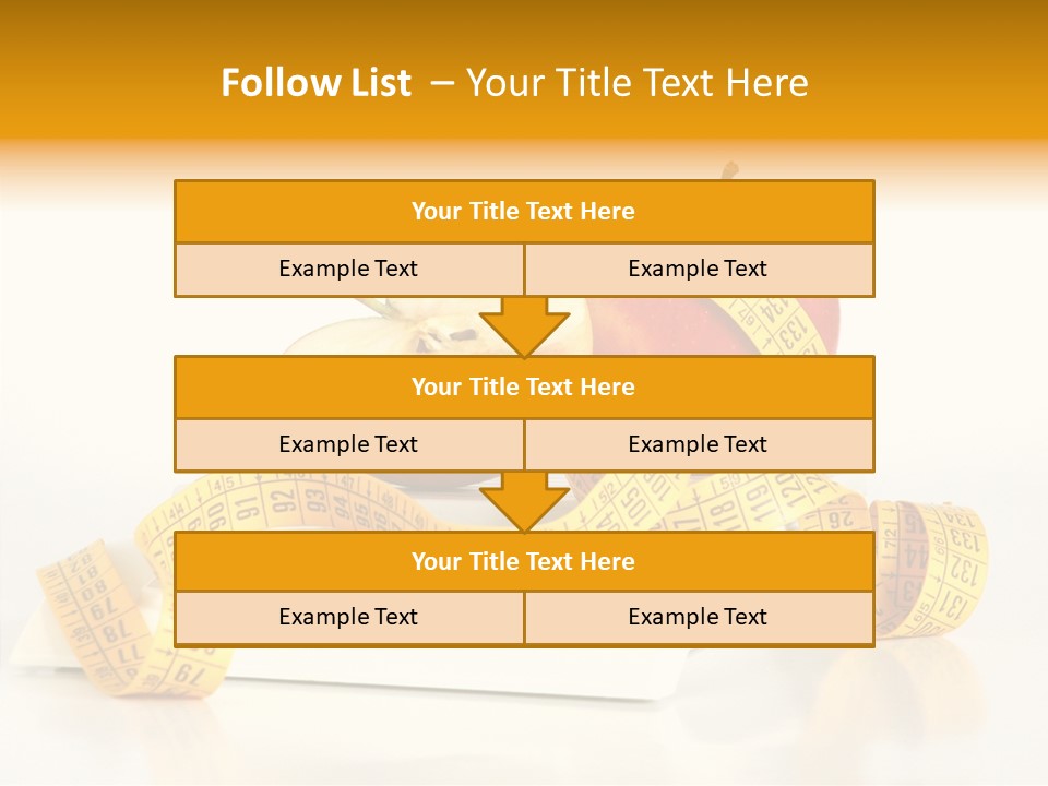 Diet Lens Measure PowerPoint Template