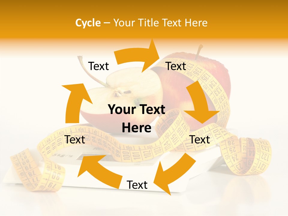 Diet Lens Measure PowerPoint Template