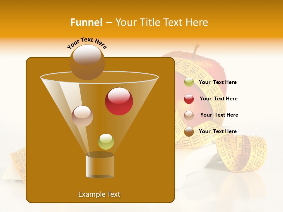 Diet Lens Measure PowerPoint Template
