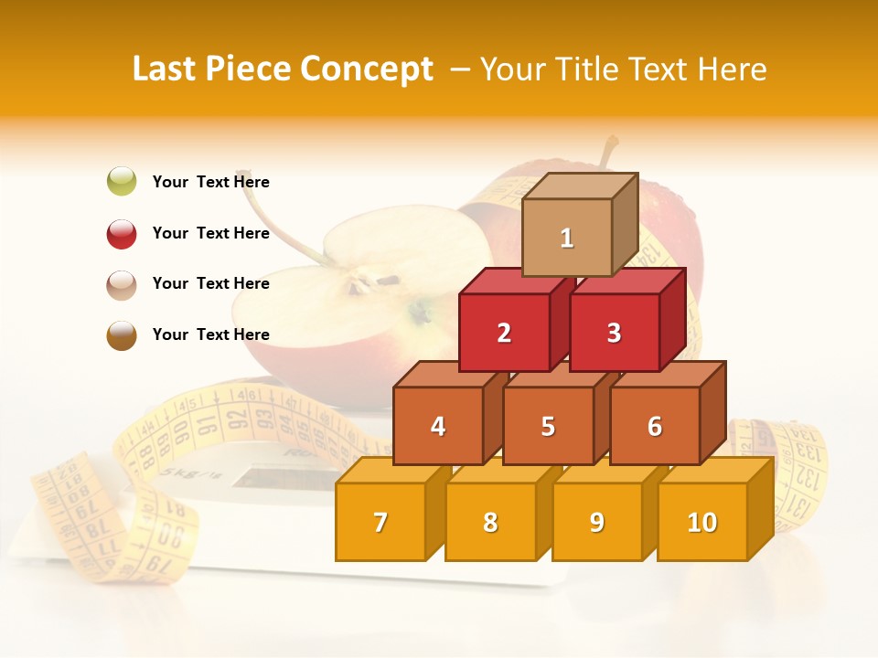 Diet Lens Measure PowerPoint Template