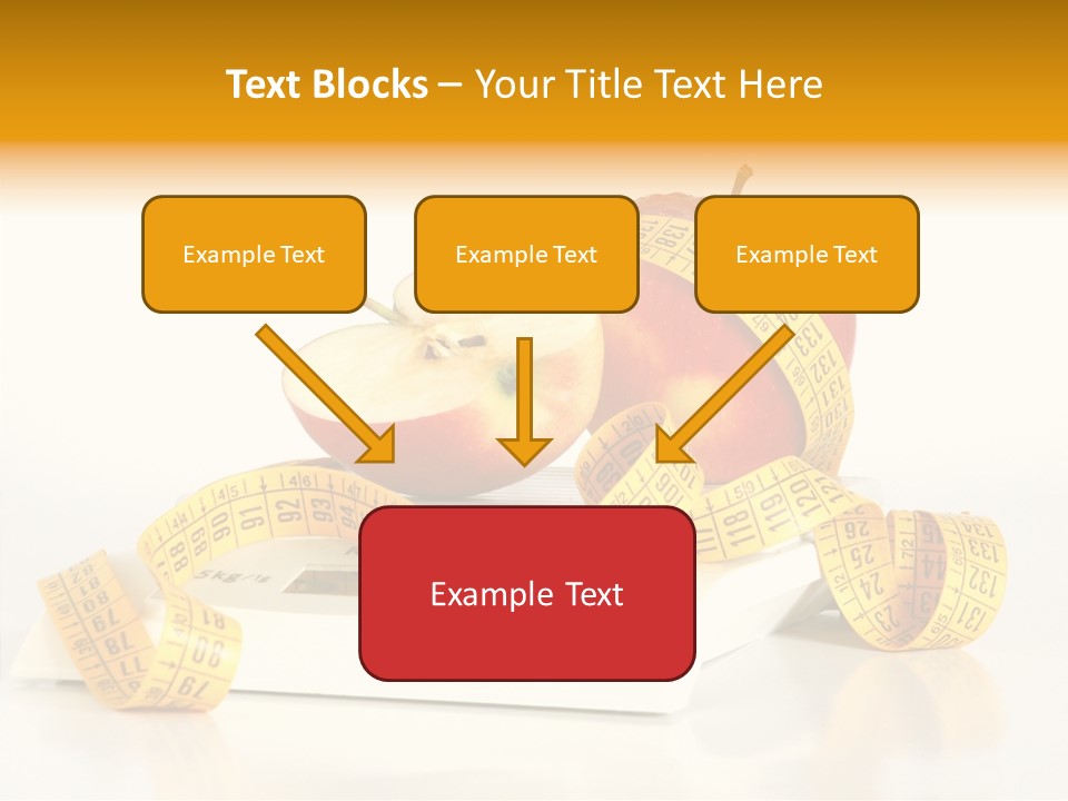 Diet Lens Measure PowerPoint Template