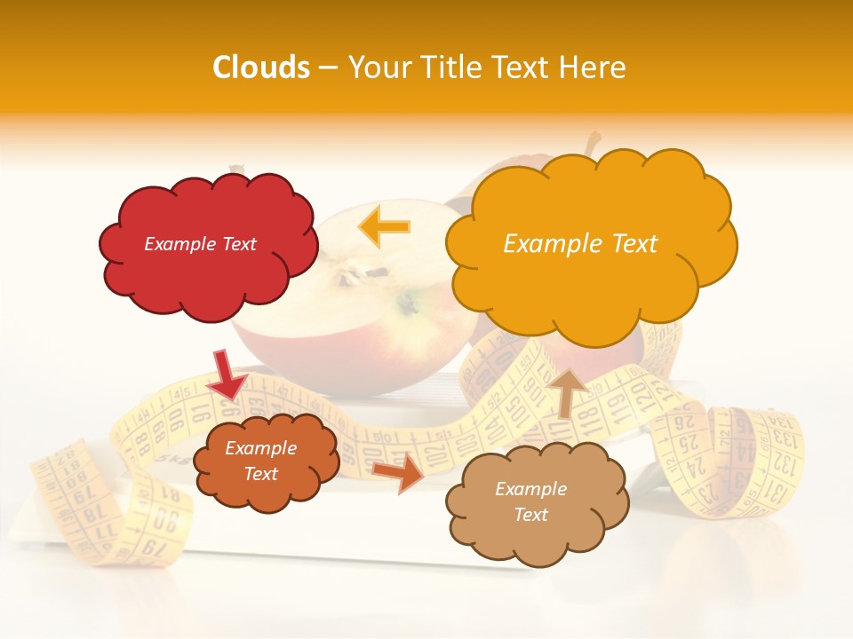 Diet Lens Measure PowerPoint Template