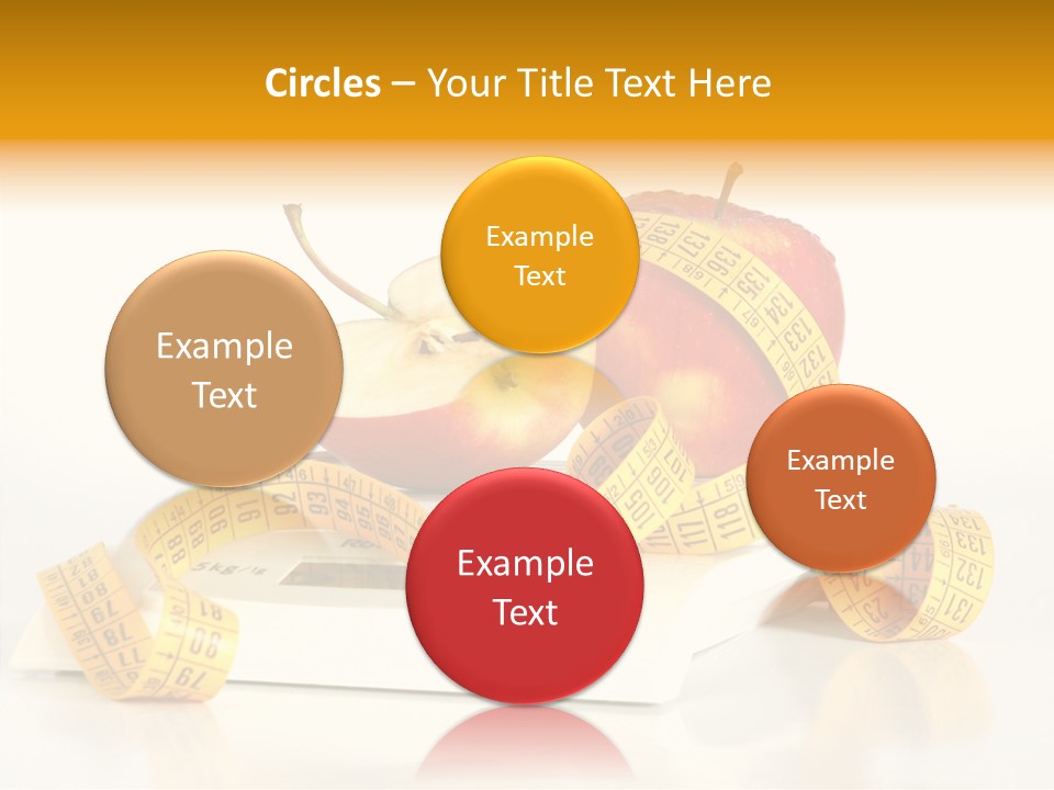 Diet Lens Measure PowerPoint Template