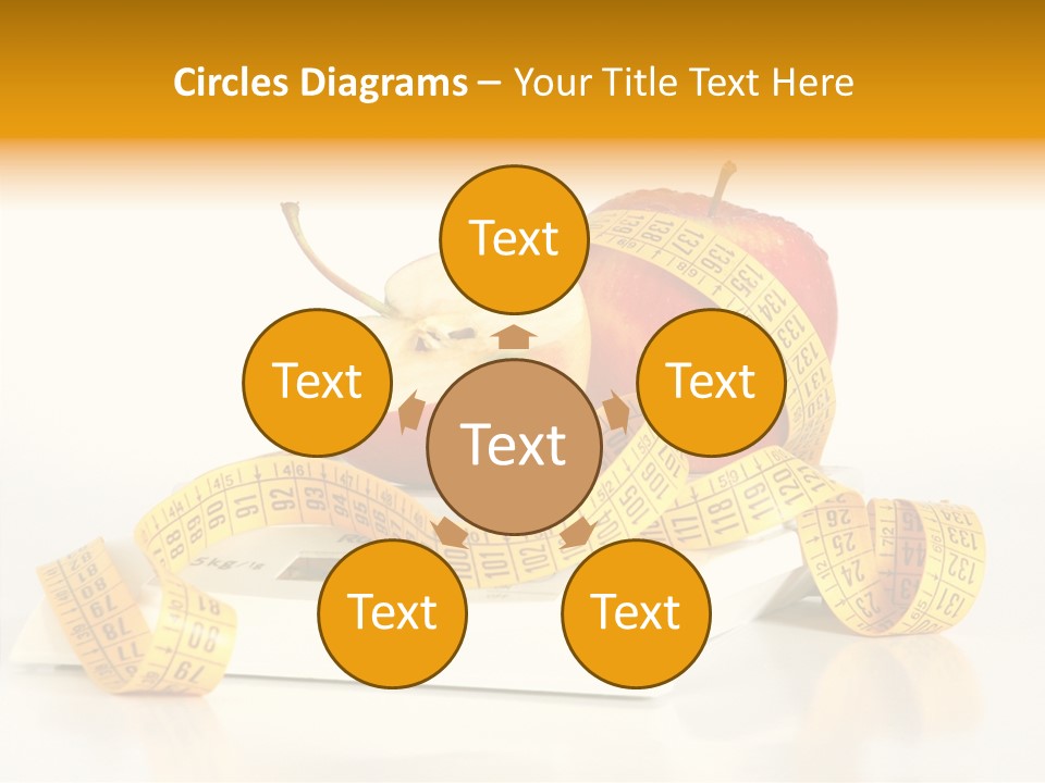 Diet Lens Measure PowerPoint Template