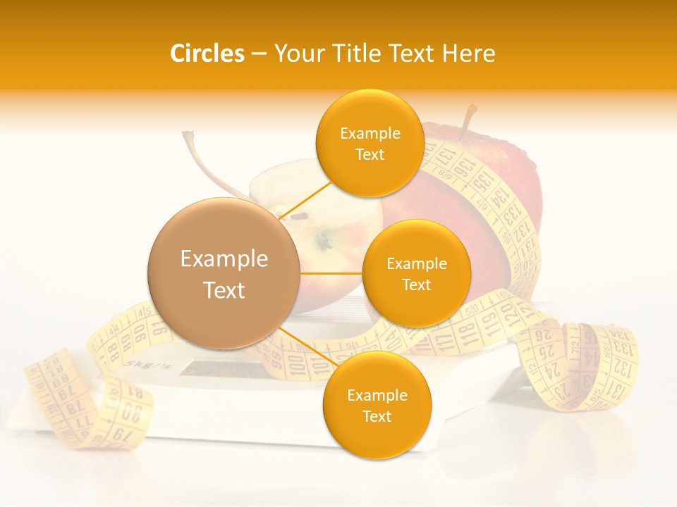 Diet Lens Measure PowerPoint Template