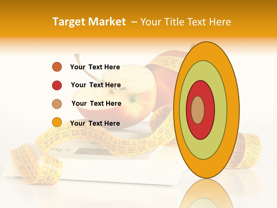 Diet Lens Measure PowerPoint Template