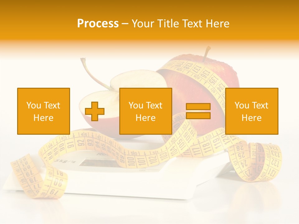 Diet Lens Measure PowerPoint Template